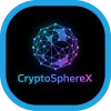 Advanced digital globe with interconnected nodes representing CryptoSphereX technology.